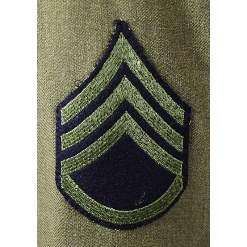 Jacket, Ike, Staff Sergeant, 102nd Infantry Division & 8th Armored Divison, ETO