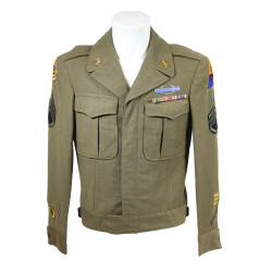 Blouson Ike, Staff Sergeant, 102nd Infantry Division & 8th Armored Divison, ETO