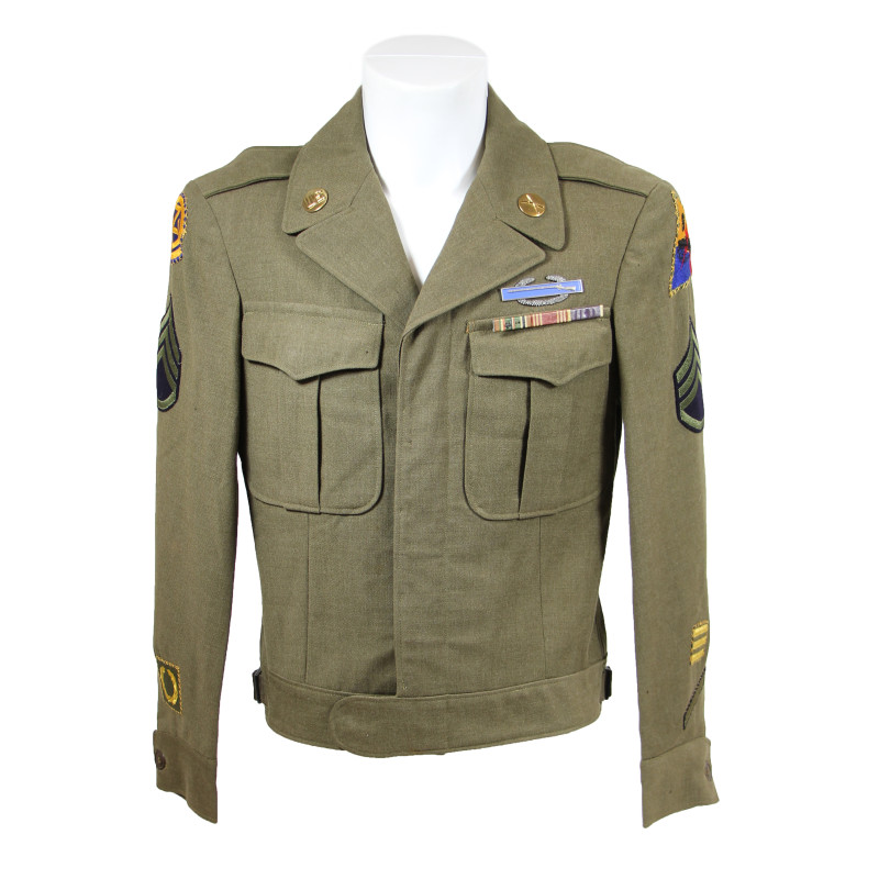 Blouson Ike, Staff Sergeant, 102nd Infantry Division & 8th Armored Divison, ETO