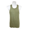 Undershirts, Cotton, Summer, Sleeveless, OD