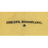 Sacoche chirurgicale, Basic Instrument Set, 1942 Model, Item No. 9321000