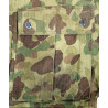 Combinaison HBT (Herringbone Twill) camouflée, US Army, Marigny, Normandie
