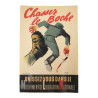 Affichette française, "Chassez le Boche", Mouvement de Libération Nationale, 1944