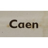 Carte, Caen, Normandie, Wehrmacht, 1941, Plages de débarquement