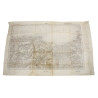 Map, Caen, Normandie, Wehrmacht, 1941, Landing beaches