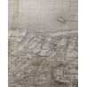 Carte, Caen, Normandie, Wehrmacht, 1941, Plages de débarquement