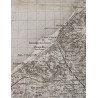 Carte, Caen, Normandie, Wehrmacht, 1941, Plages de débarquement