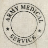 Brassard britannique, Army Medical Service, état neuf