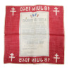 Leaflet and Commemorative Handkerchief, Free French Forces, 18 juin 1940-18 juin 1945