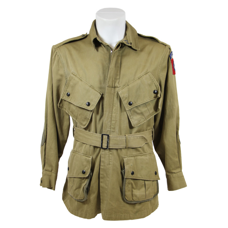Veste de parachutiste M-1942, Renforcée, 82nd Airborne Division