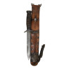 Knife, Trench, USM3, IMPERIAL 1943 on Blade, with Scabbard, USM6, SBL CO. 1943