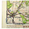 Carte de Saint-Hubert - Bois Jacques, Bastogne, 101st Airborne