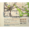 Map, US Army, St Hubert - Bois Jacques, Bastogne, 101st Airborne
