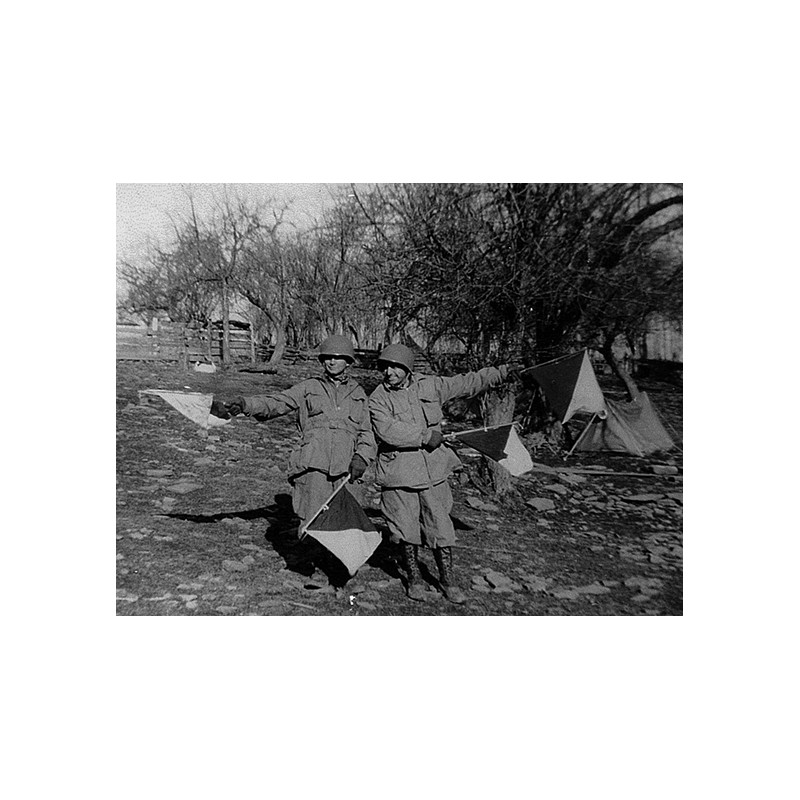 Kit M-113, drapeaux de signalisation, US Army Signal Corps