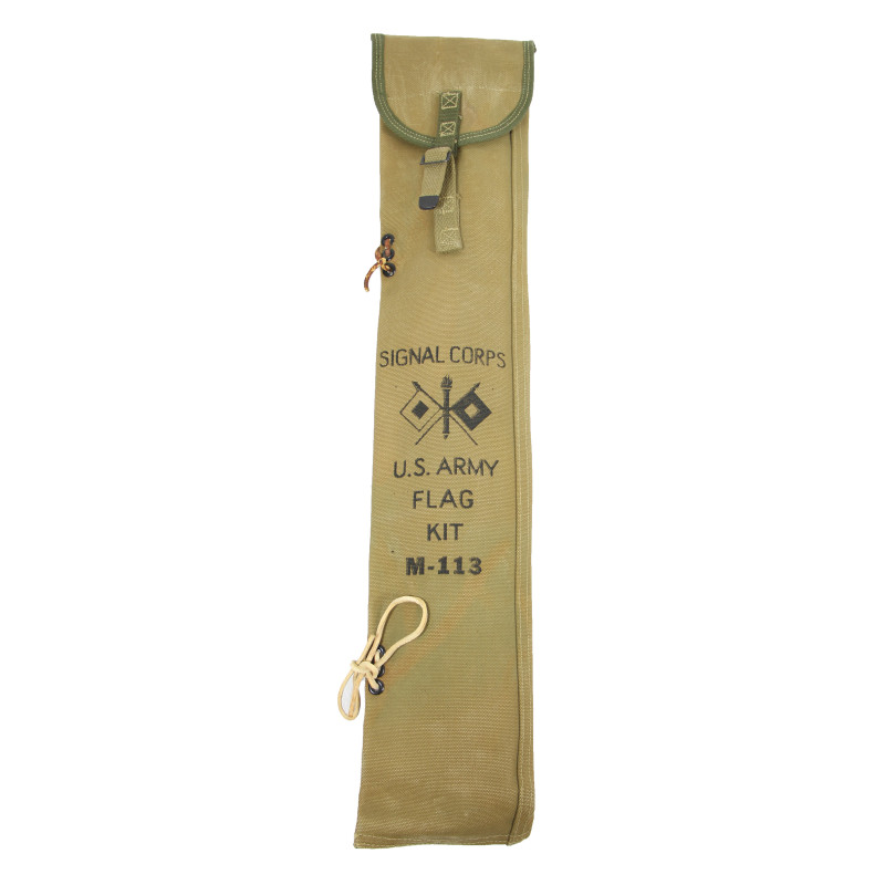 Kit M-113, drapeaux de signalisation, US Army Signal Corps