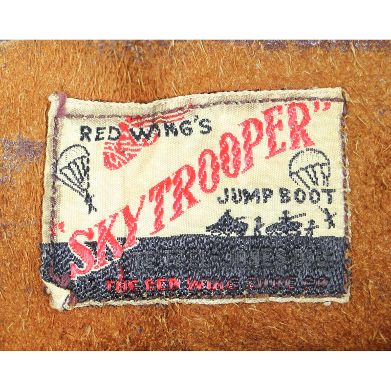 Boots, Jump, RED WING'S JUMP BOOT, "SKYTROOPER", size 10 EE