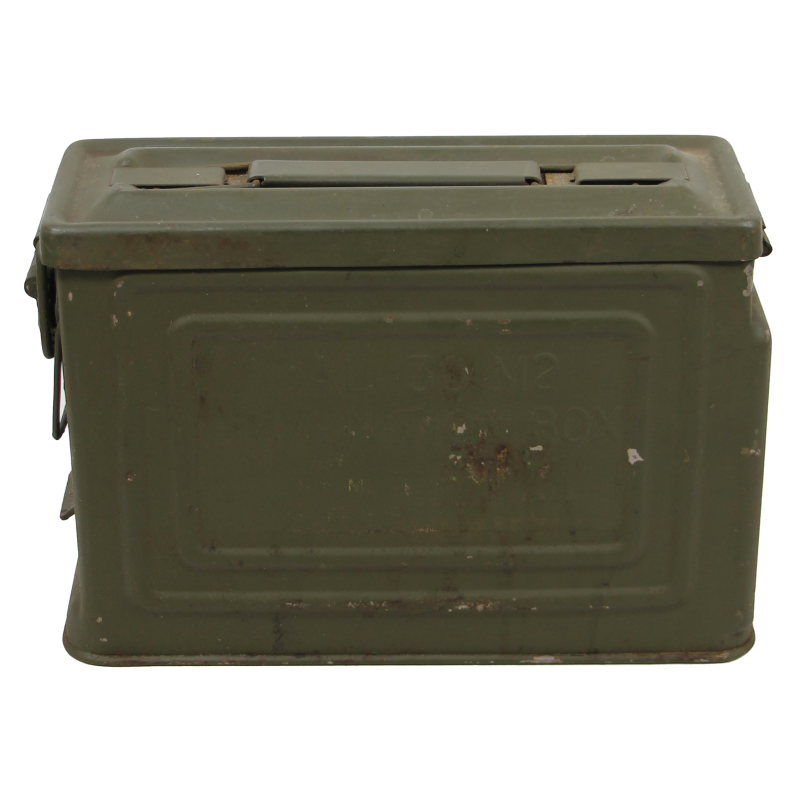 Boîte à munitions, calibre .30, mitrailleuse Browning, S.F. Ltd., British-Made