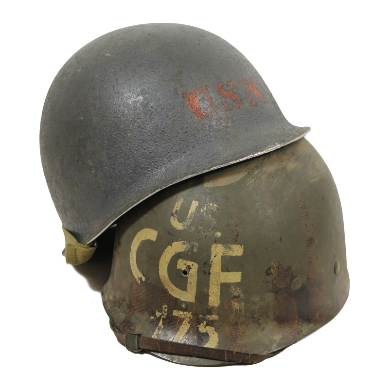Casque M1, pattes fixes, liner WESTINGHOUSE, US Navy