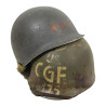 Casque M1, pattes fixes, liner WESTINGHOUSE, US Navy