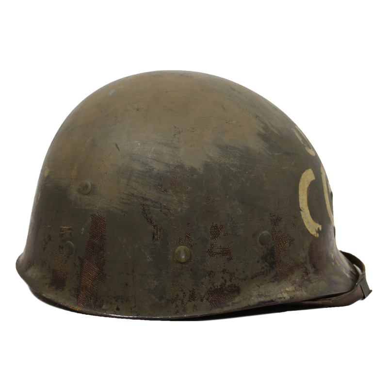 Casque M1, pattes fixes, liner WESTINGHOUSE, US Navy