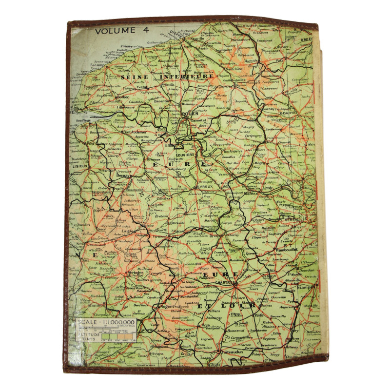Booklet, Invasion, Atlas of Normandy, British, Invade Mecum, Volume 4, 1943-1944