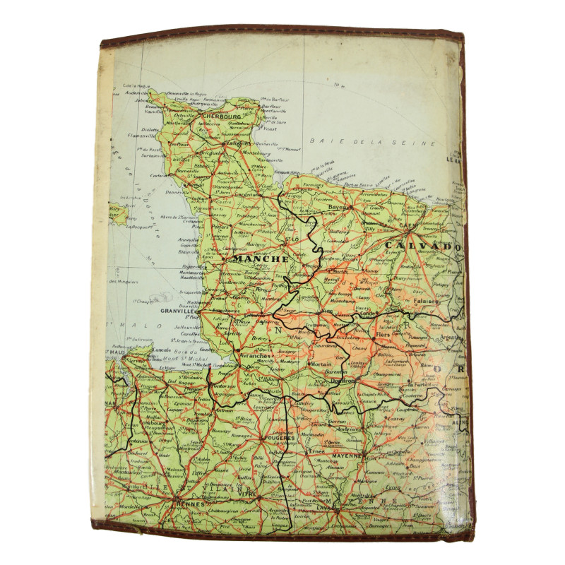 Booklet, Invasion, Atlas of Normandy, British, Invade Mecum, Volume 4, 1943-1944