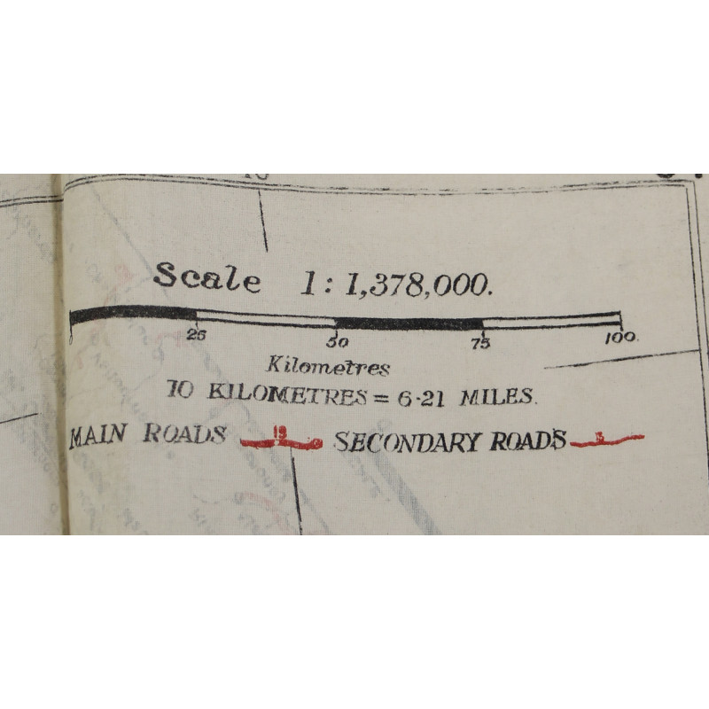 Map, Escape, Silk, MI 9, Mainland Italy and Sicily, J4/J3