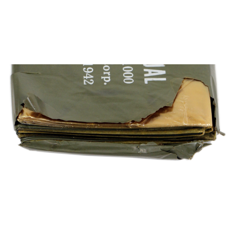 Cape anti-gaz, US Army, 1er type, 1942