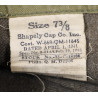 Cap, Garrison, Armored Force, Size 7 ⅜, 1941