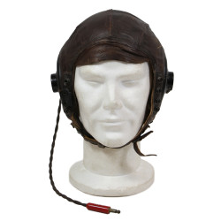 Helmet, Flying, Type A-11, Medium, with ANB-H-1 Receivers, USAAF