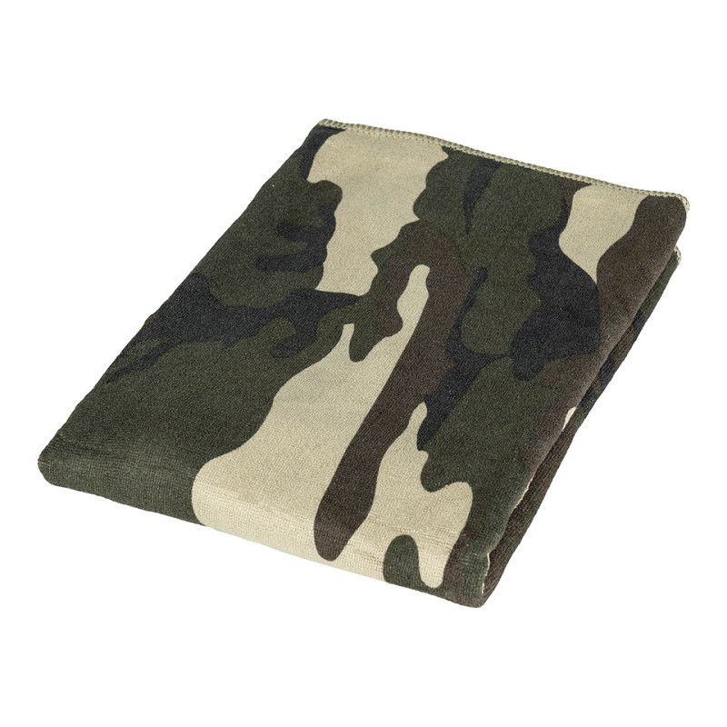 Serviette microfibre, camouflée