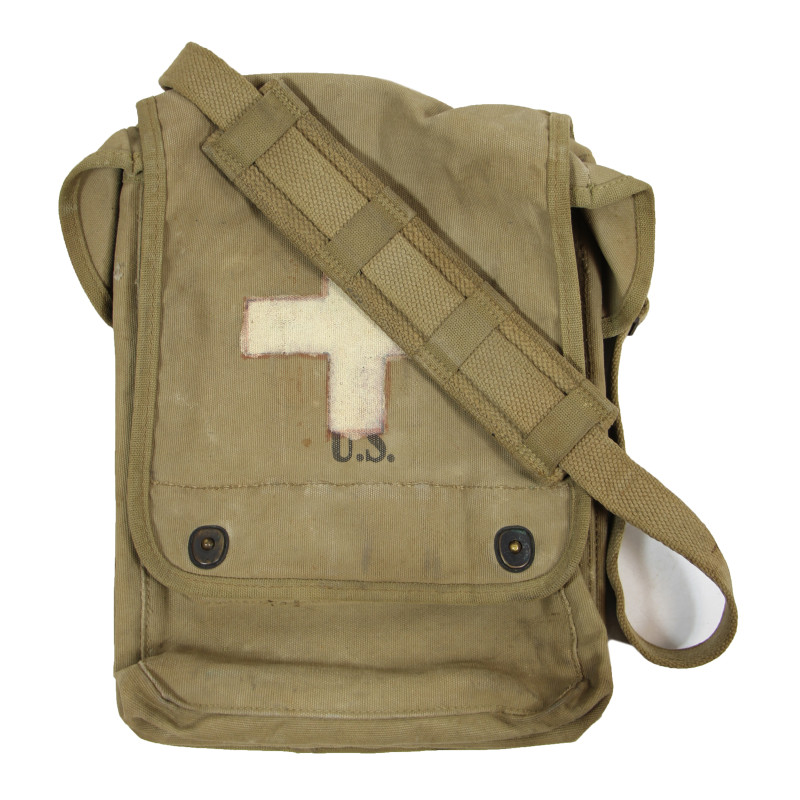 Case, Canvas, Dispatch, M-1938, US Army, BOYT -42-, Medic, Normandy