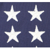 Drapeau US, 48 étoiles brodées, 45 cm x 30 cm