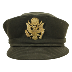 Casquette chocolat officier, US Army Nurse Corps, taille 54, 1943