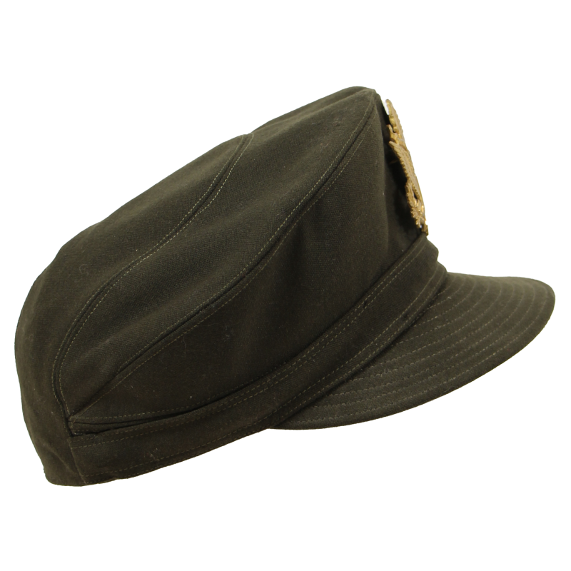 Casquette chocolat officier, US Army Nurse Corps, taille 54, 1943