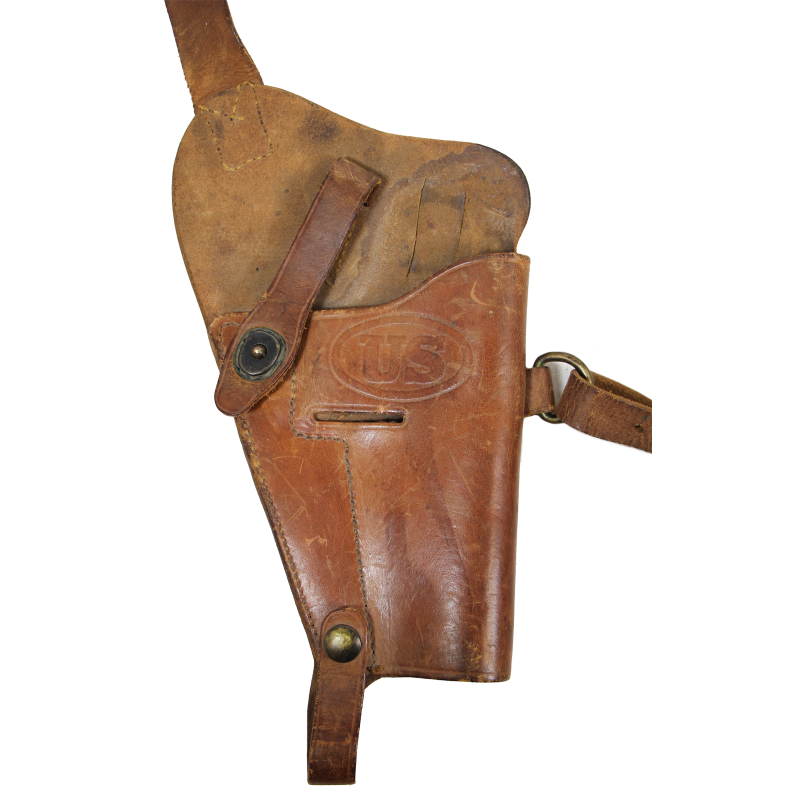 Holster M3, 1st Lt. Lloyd Oehlert, pilote de B-17, 335th BS, 95th BG, 8th Air Force, USAAF, ETO