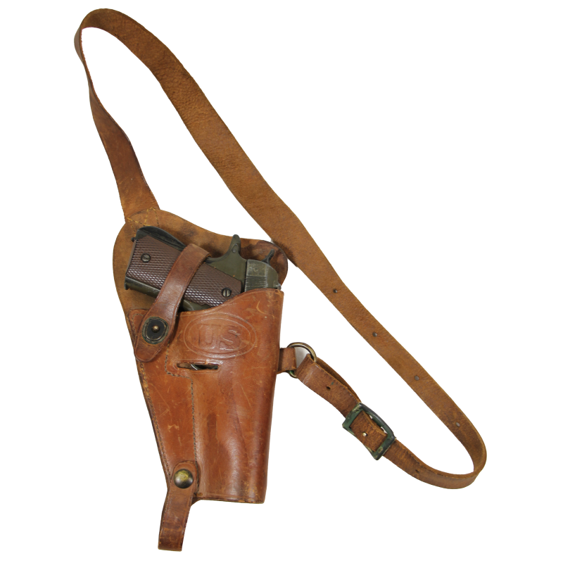 Holster, M3, 1st Lt. Lloyd Oehlert, B-17 Pilot, 335th BS, 95th BG, 8th Air Force, USAAF, ETO