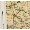Map, Silk, Escape, C/D, 1943, RAF & USAAF