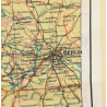 Carte d'évasion en soie, C/D, 1943, RAF & USAAF