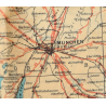 Carte d'évasion en soie, C/D, 1943, RAF & USAAF