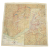 Map, Silk, Escape, C/D, 1943, RAF & USAAF