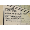 Map, Silk, Escape, C/D, 1943, RAF & USAAF
