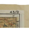 Carte d'évasion en soie, C/D, 1943, RAF & USAAF