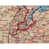 Map, Silk, Escape, C/D, 1943, RAF & USAAF