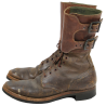 Boots, Service, Combat (Buckle Boots), Size 10 A, T/5 Jarrold Sieger, ETO