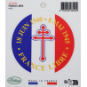 Sticker, France Libre, round