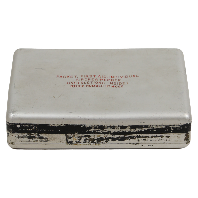 Packet, First Aid, Individual, Aircrew Member, USAAF, Empty