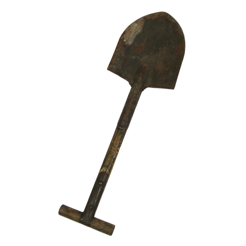 T-Shovel, M-1910, with Cover, Sgt. Wilbur Smith, ETO