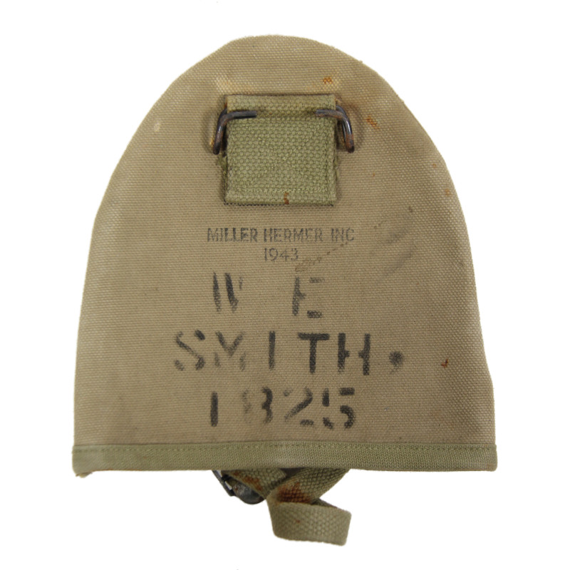 T-Shovel, M-1910, with Cover, Sgt. Wilbur Smith, ETO