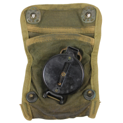 Boussole de marche, W.& L.E. GURLEY, avec pochette imprégnée